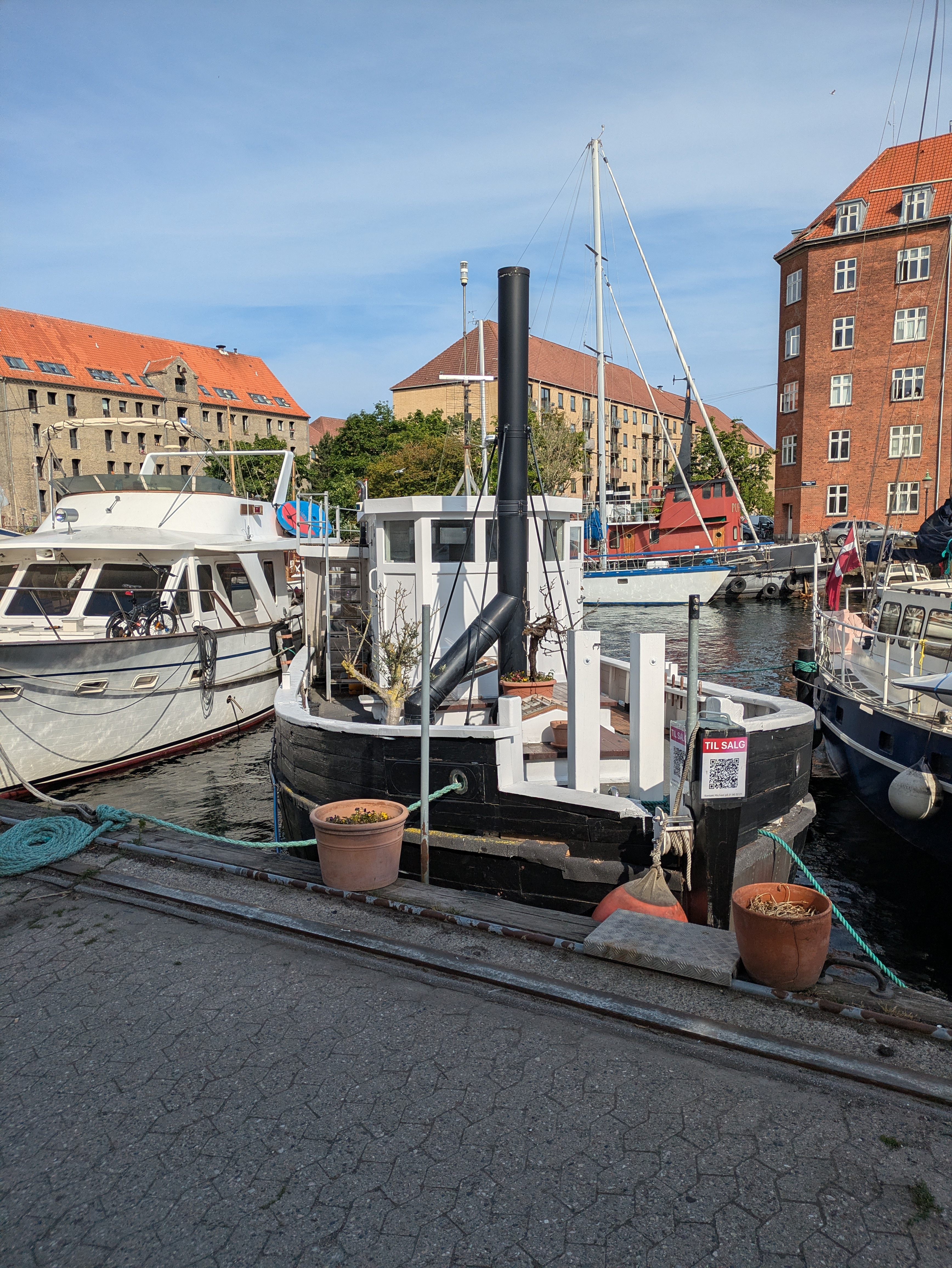 Moored on the Christianshavns Kanal