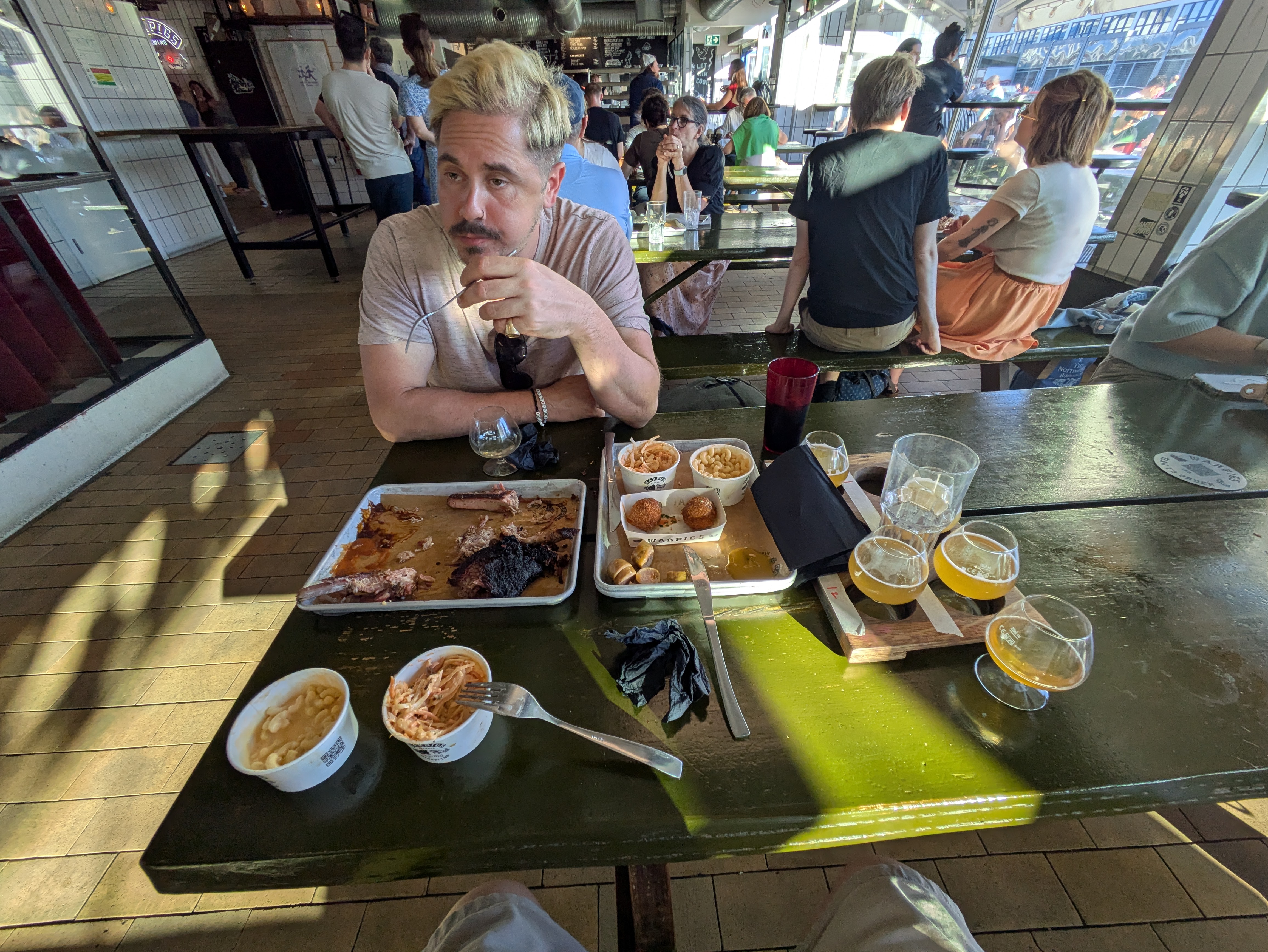 A flight of eight at Warpigs