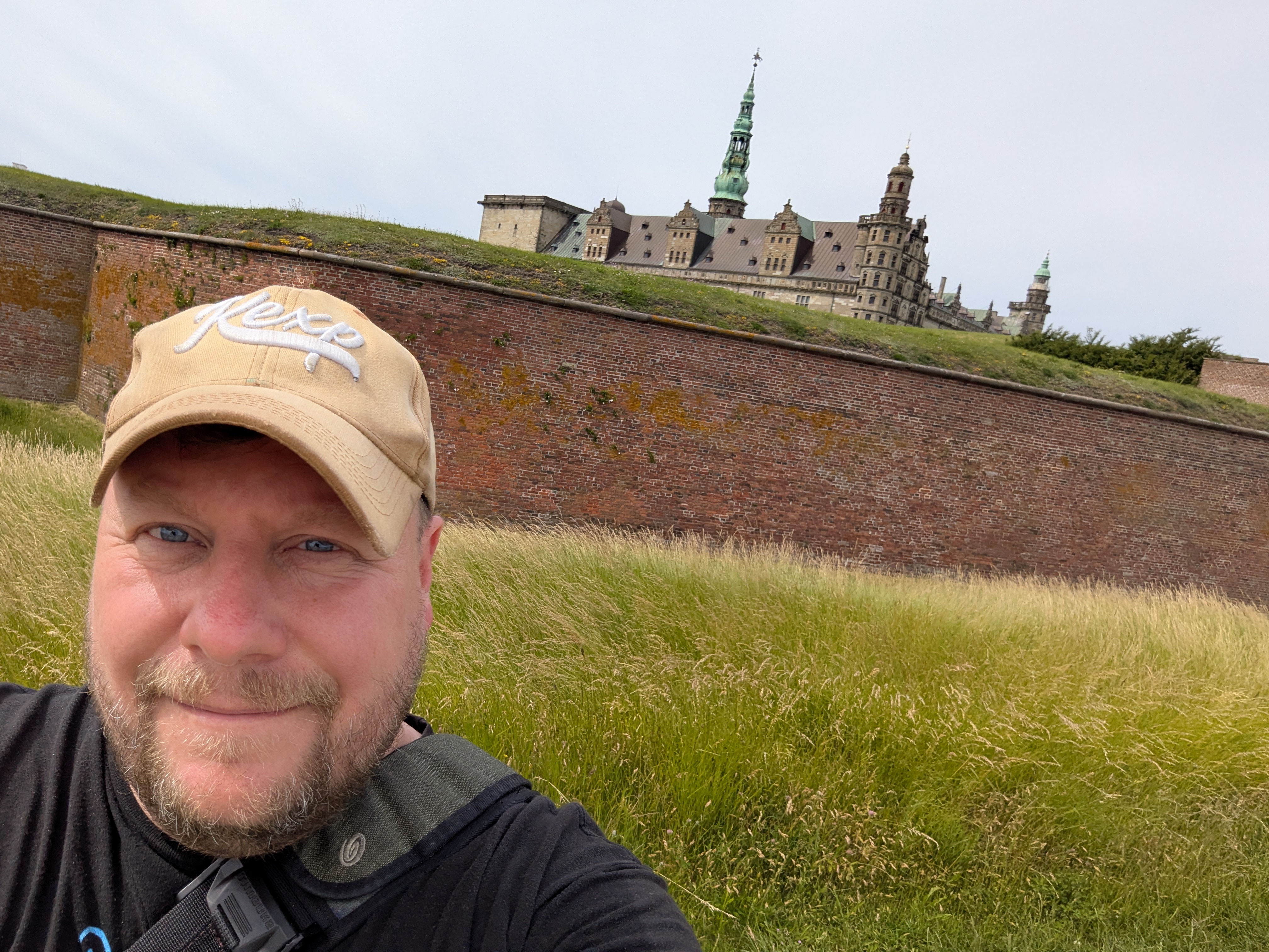 Me on the ramparts at Kronborg