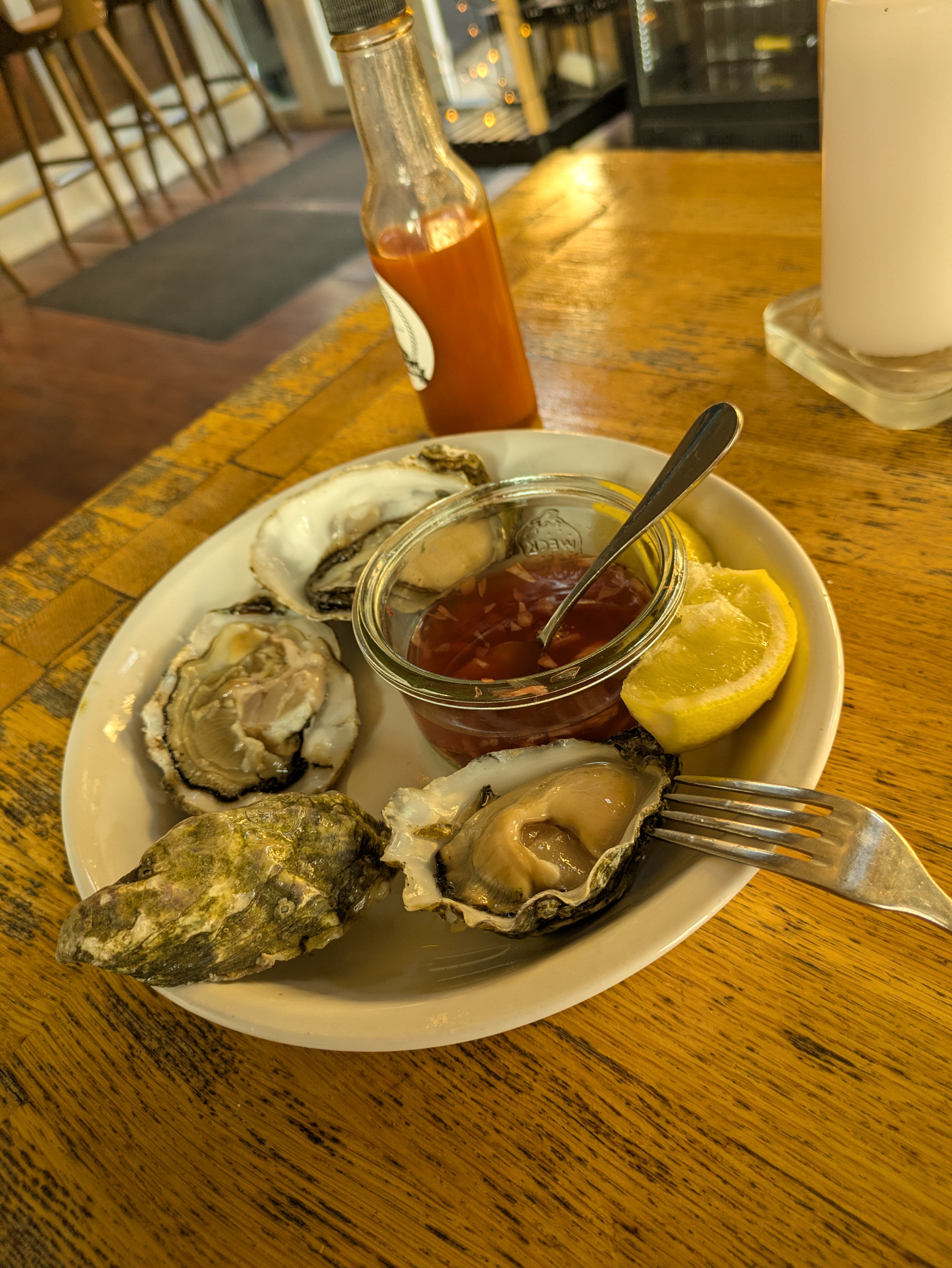 Oysters at Tom's Oysterhouse